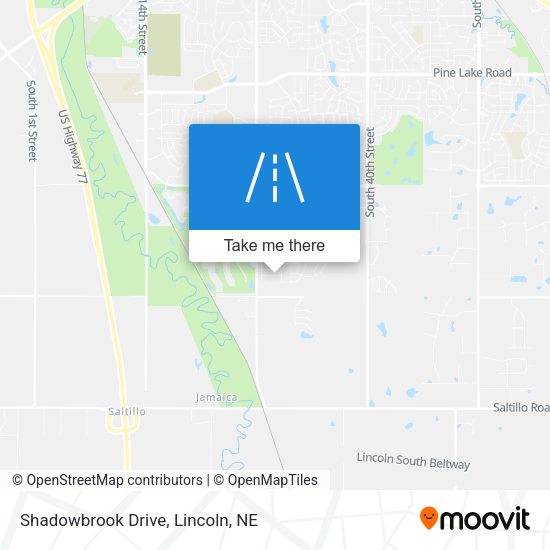 Shadowbrook Drive map