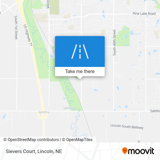 Mapa de Sievers Court