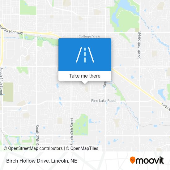 Mapa de Birch Hollow Drive