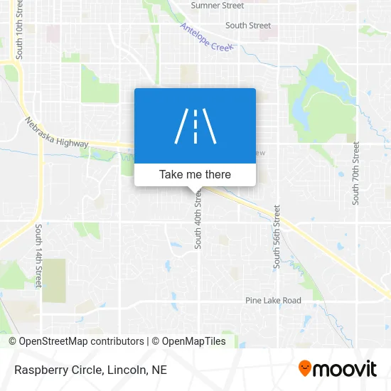Raspberry Circle map