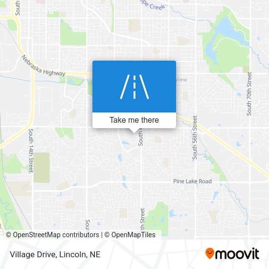 Mapa de Village Drive