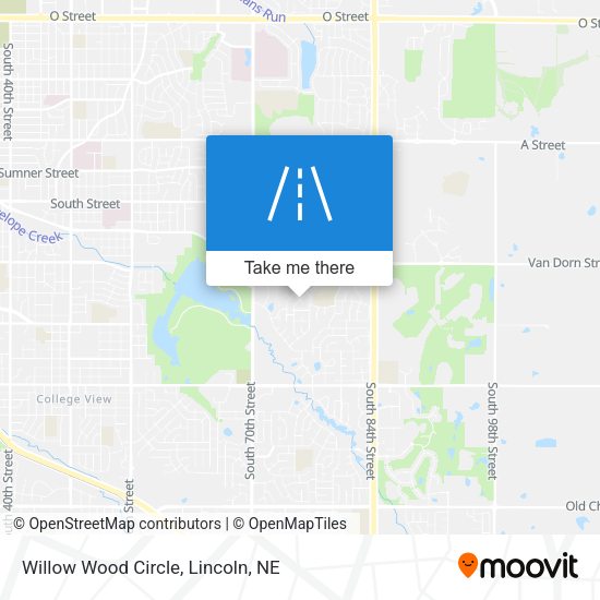 Willow Wood Circle map