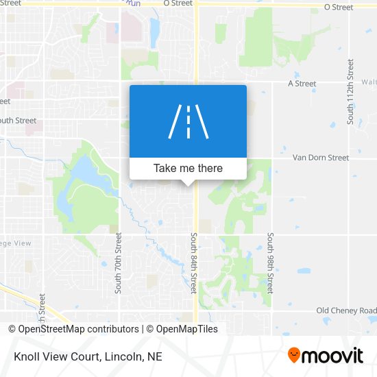 Mapa de Knoll View Court