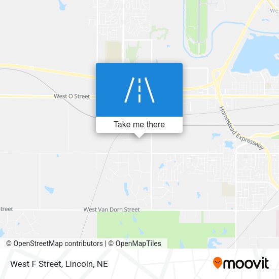 Mapa de West F Street