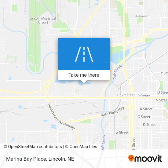 Mapa de Marina Bay Place