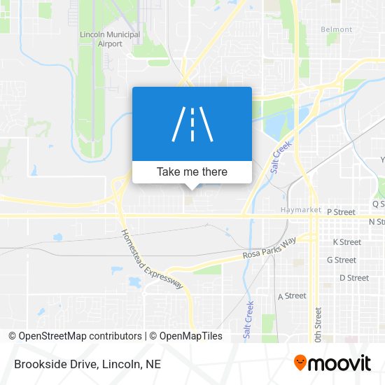 Mapa de Brookside Drive