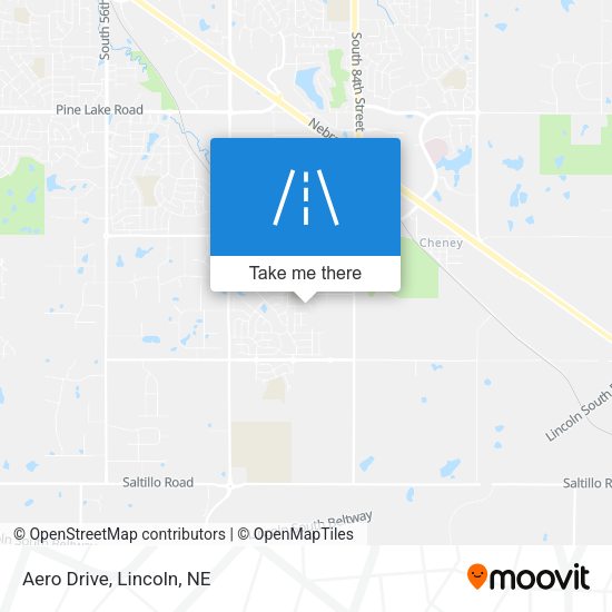 Mapa de Aero Drive