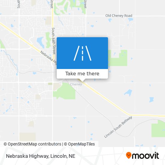 Nebraska Highway map