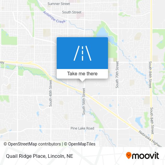 Mapa de Quail Ridge Place
