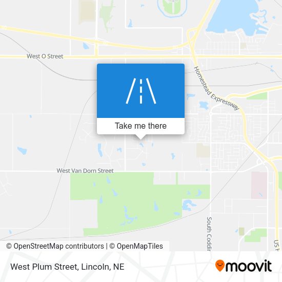 Mapa de West Plum Street