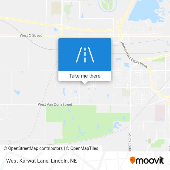 Mapa de West Karwat Lane
