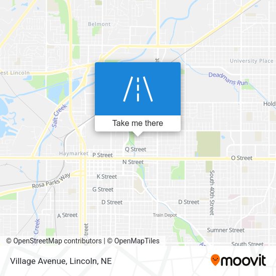 Mapa de Village Avenue