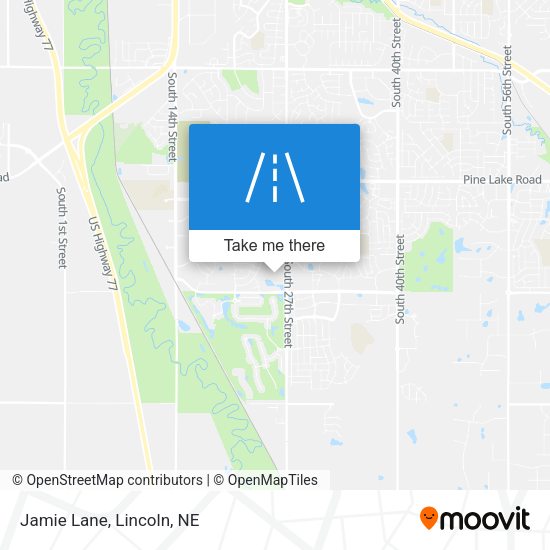 Mapa de Jamie Lane