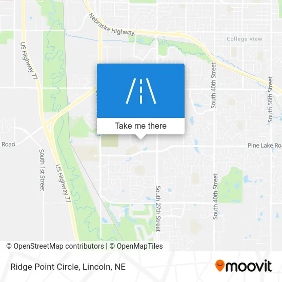 Ridge Point Circle map
