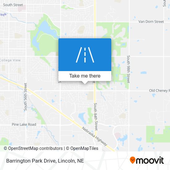 Mapa de Barrington Park Drive