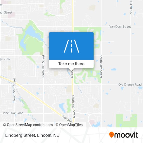 Mapa de Lindberg Street