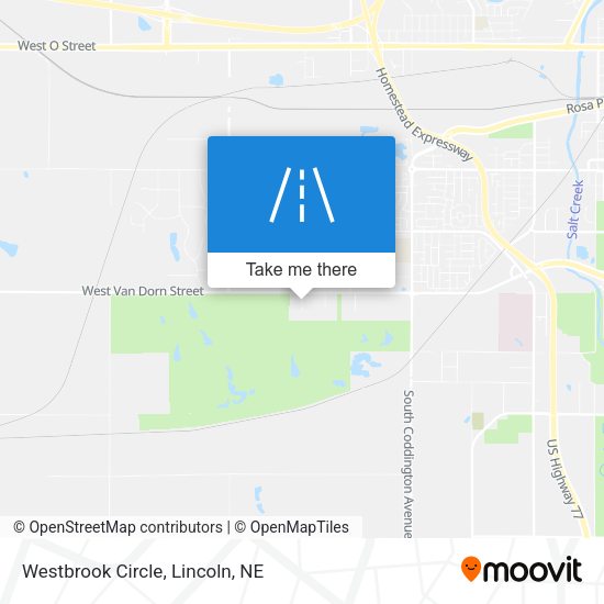 Mapa de Westbrook Circle