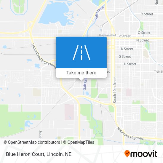 Mapa de Blue Heron Court