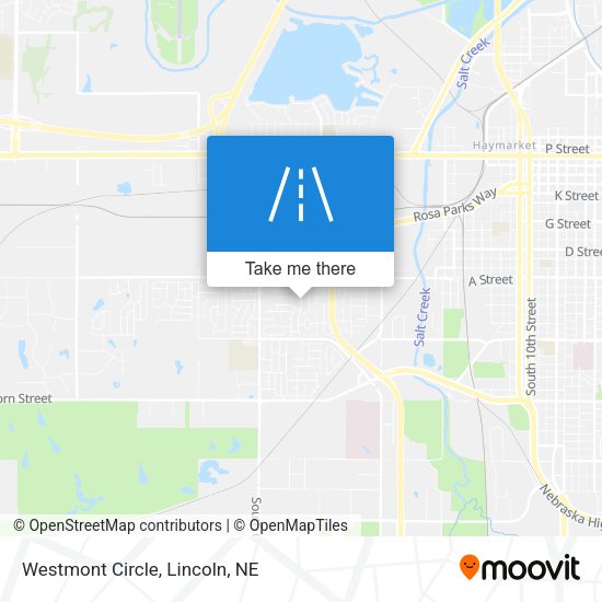 Mapa de Westmont Circle