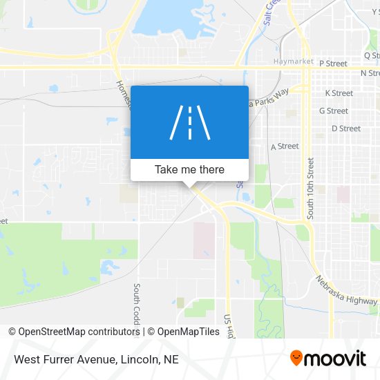 West Furrer Avenue map
