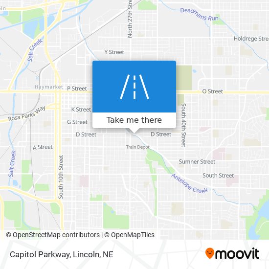 Mapa de Capitol Parkway