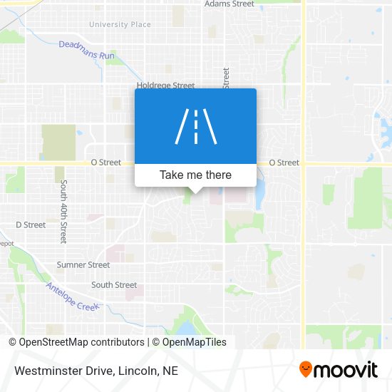 Mapa de Westminster Drive