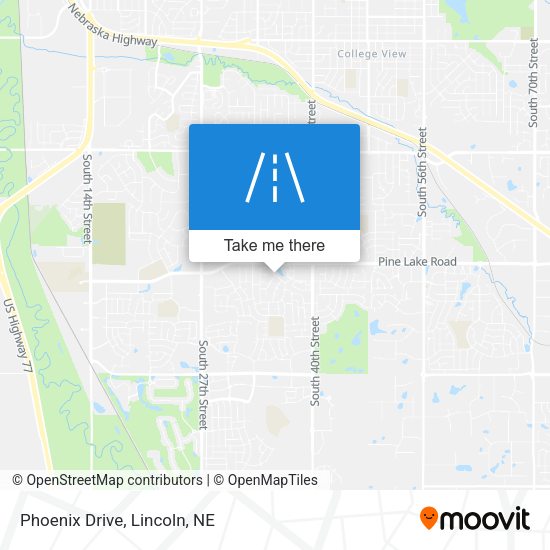 Mapa de Phoenix Drive