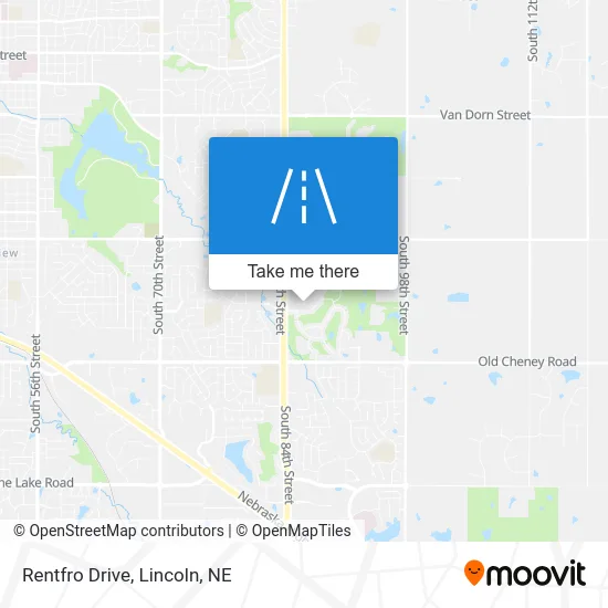 Rentfro Drive map