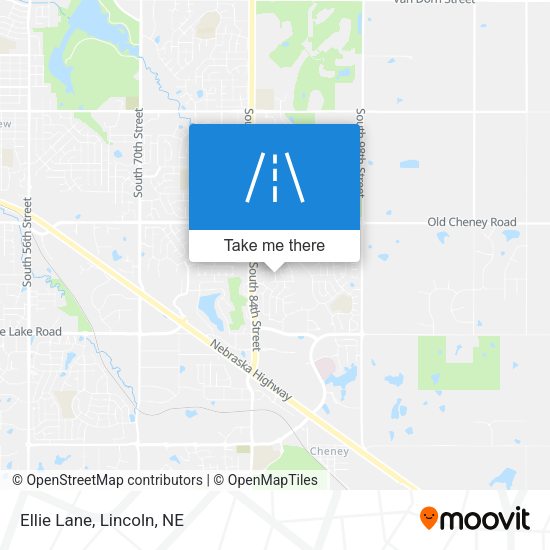 Mapa de Ellie Lane