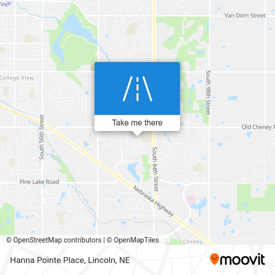 Mapa de Hanna Pointe Place