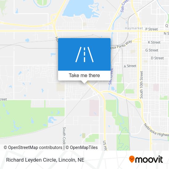 Mapa de Richard Leyden Circle