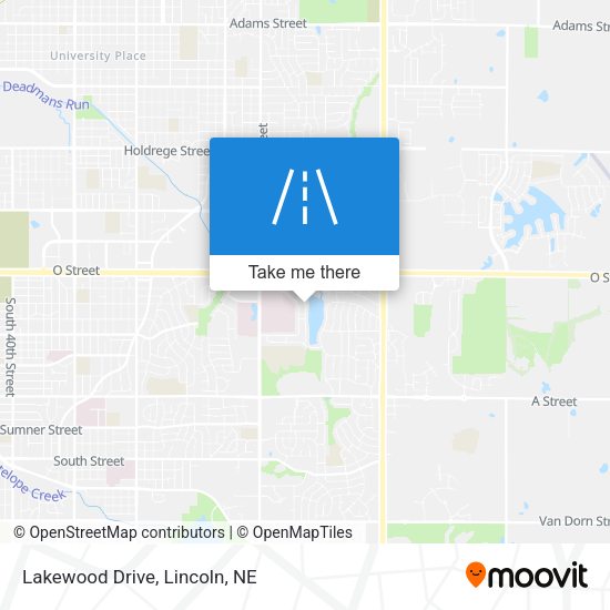 Mapa de Lakewood Drive