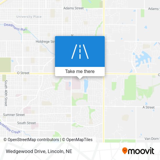 Wedgewood Drive map