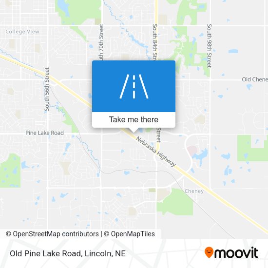 Mapa de Old Pine Lake Road