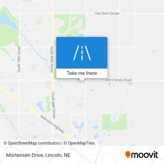 Mapa de Mortensen Drive