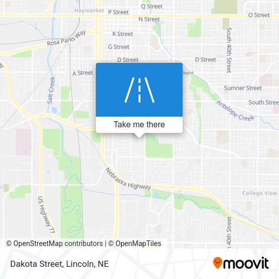 Mapa de Dakota Street