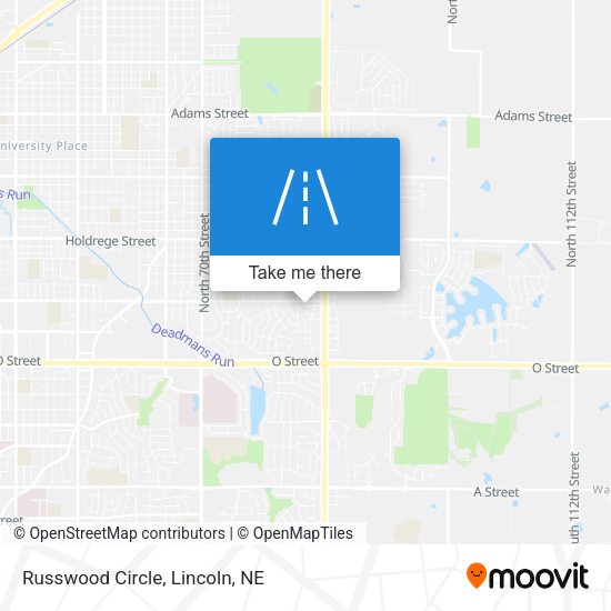 Mapa de Russwood Circle