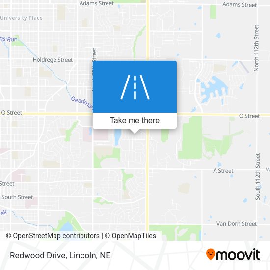 Mapa de Redwood Drive