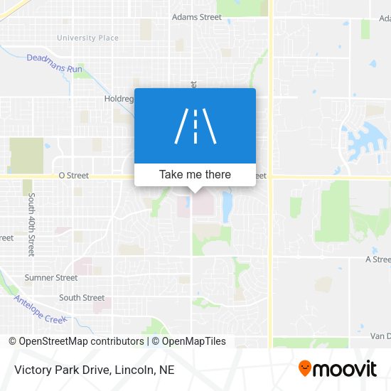 Mapa de Victory Park Drive