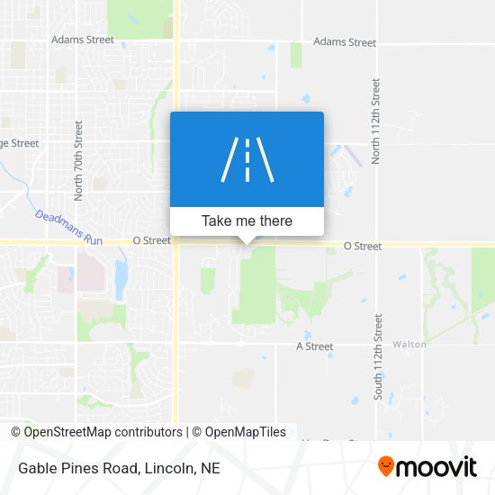 Mapa de Gable Pines Road