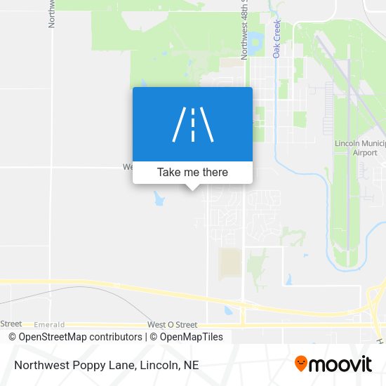 Mapa de Northwest Poppy Lane