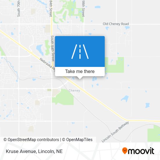 Kruse Avenue map