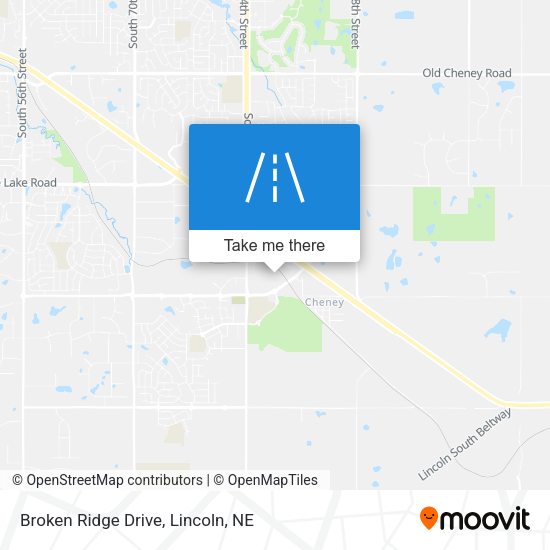 Mapa de Broken Ridge Drive