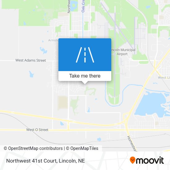 Mapa de Northwest 41st Court