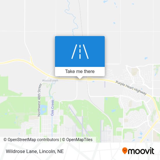 Mapa de Wildrose Lane