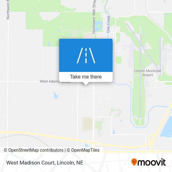Mapa de West Madison Court