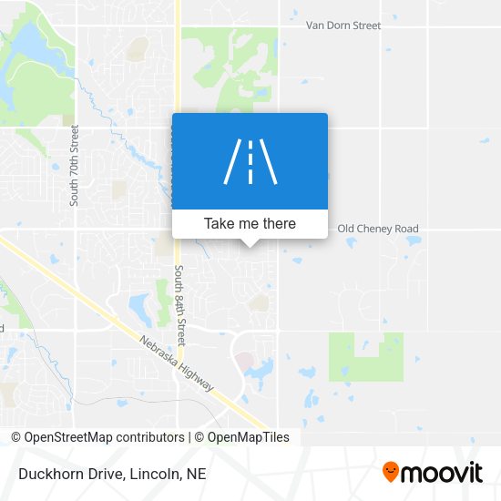 Duckhorn Drive map