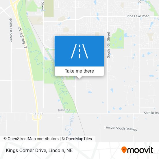 Kings Corner Drive map