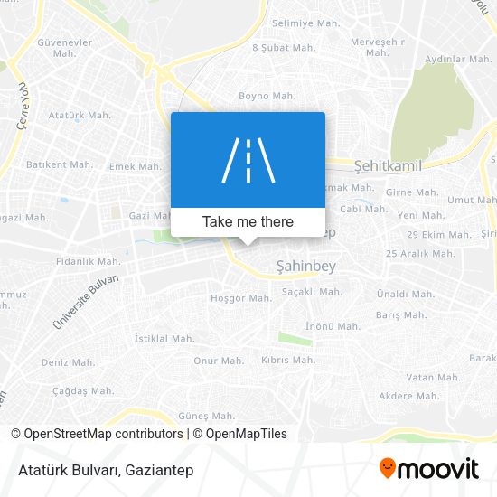 Atatürk Bulvarı map