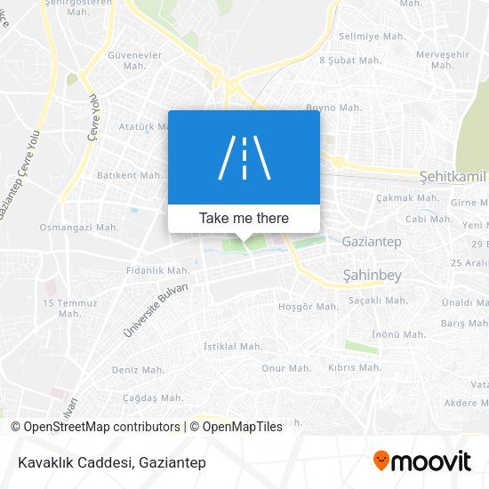 Kavaklık Caddesi map